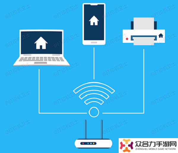 通过无线网络连接惠普打印机