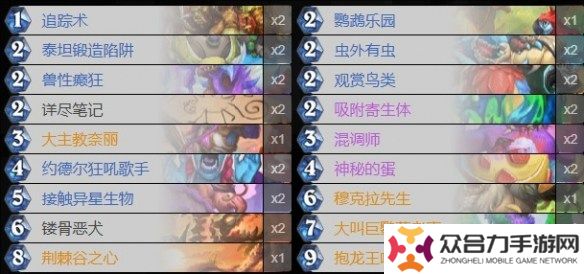 炉石传说蛋猎卡组代码 2024最新版本蛋猎卡组代码推荐